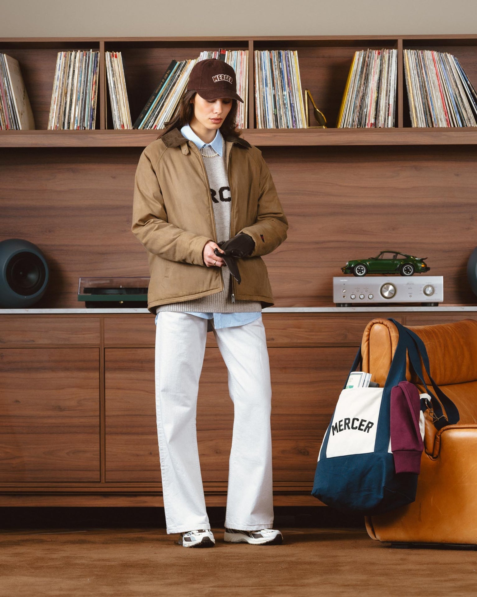The Mercer Blouson Jacket | Sand