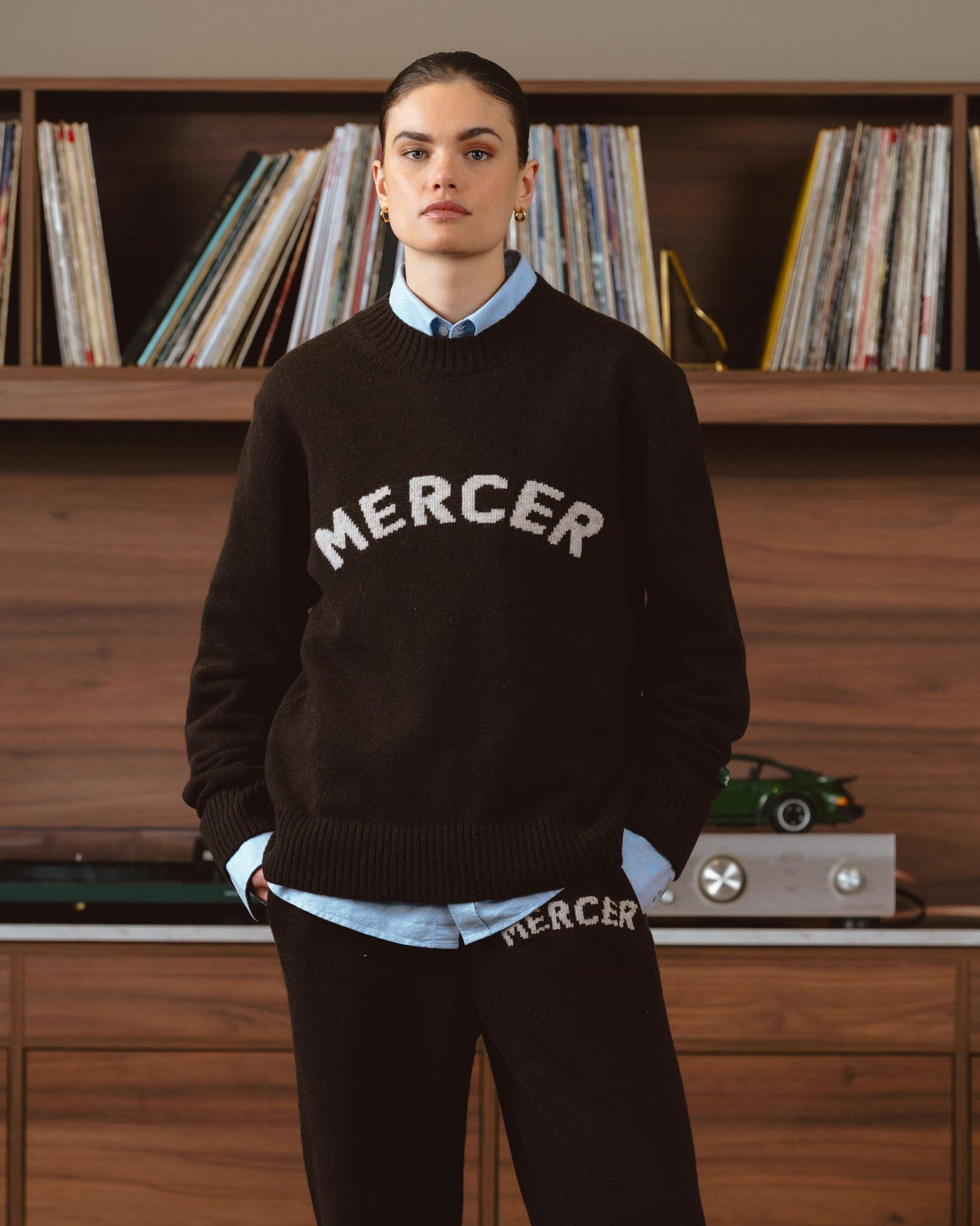 The Mercer Signature Knit | Brown