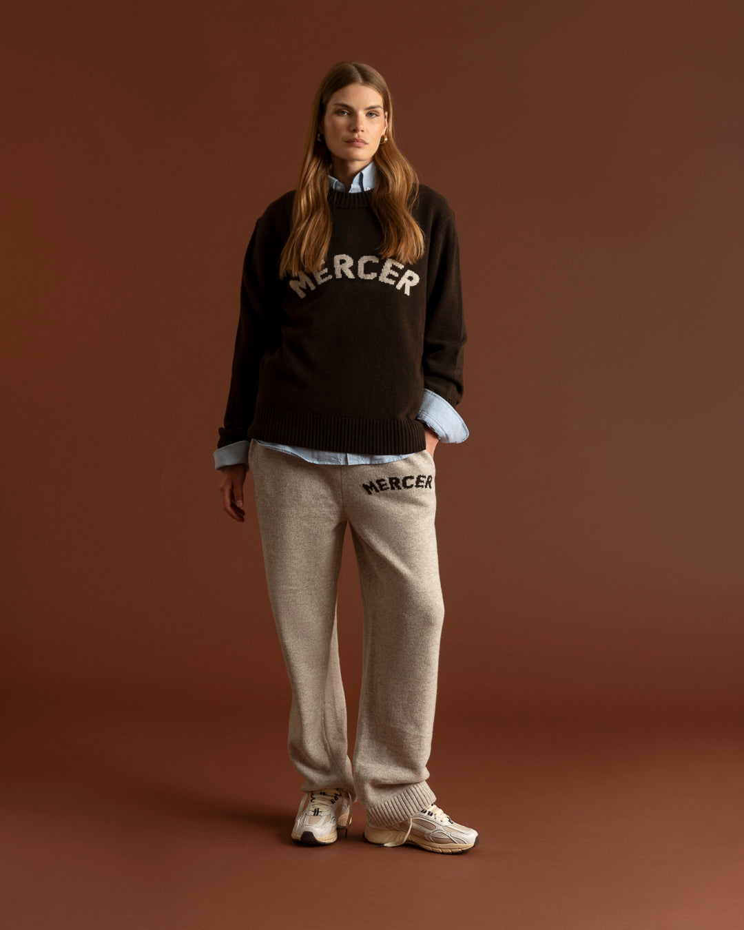 The Mercer Signature Knit | Brown