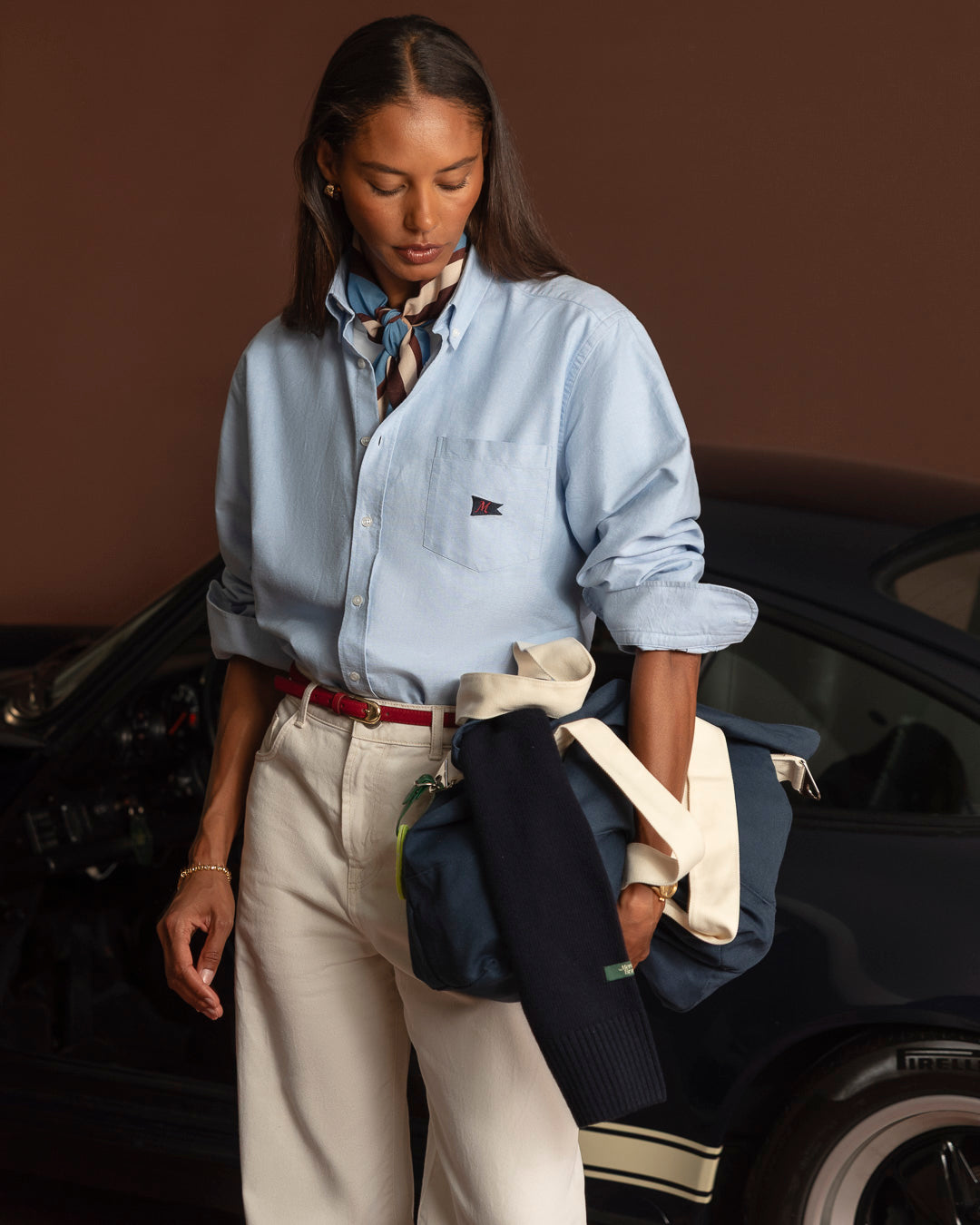 The Mercer Oxford | Light Blue