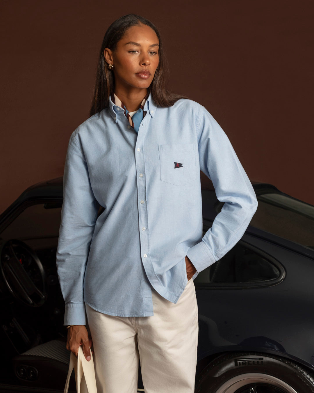 The Mercer Oxford | Light Blue