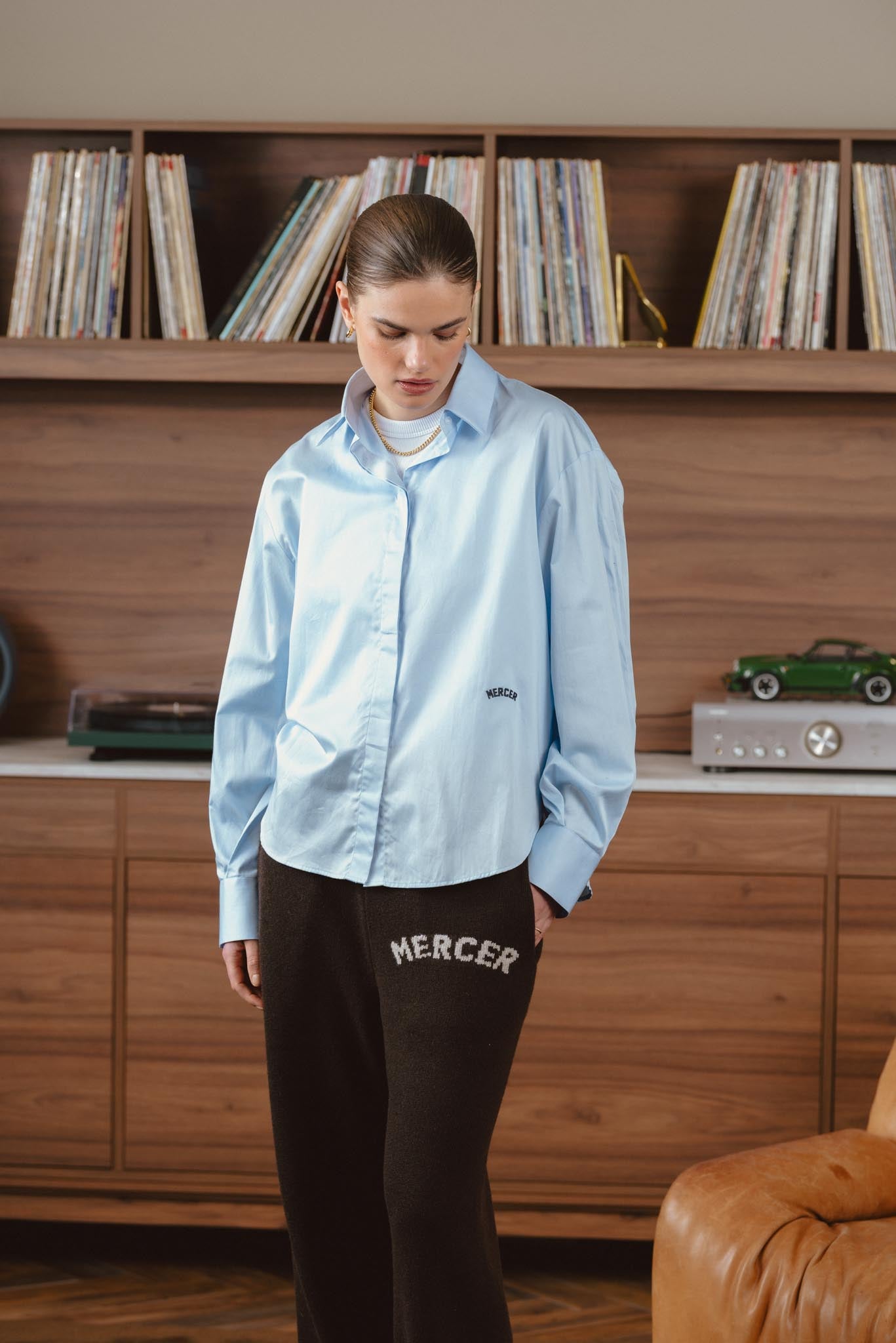 The Mercer Oxford | Light Blue