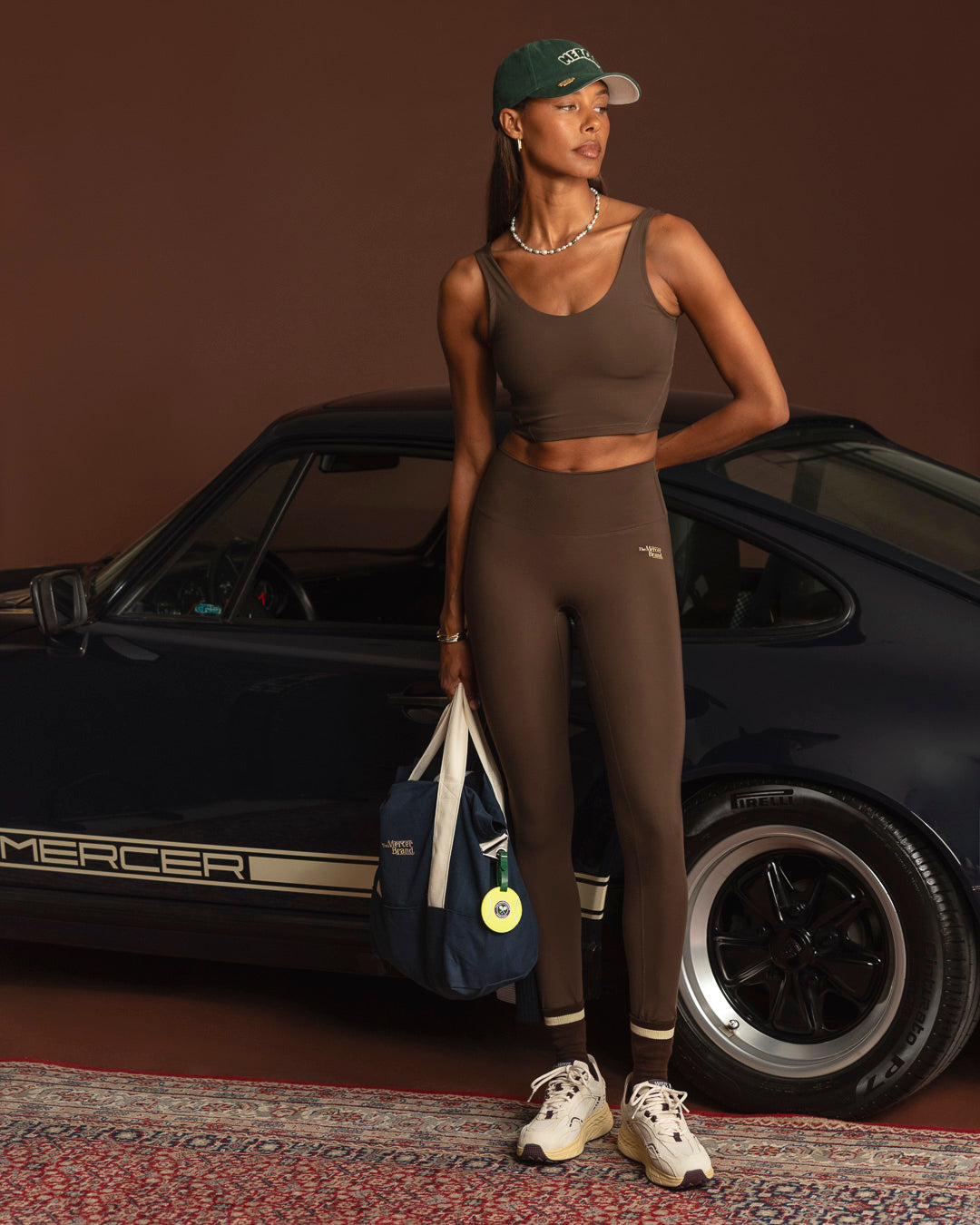 The Mercer Legging W | Brown