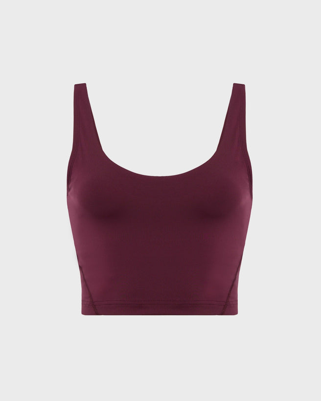 The Mercer Sport Top | Bordeaux