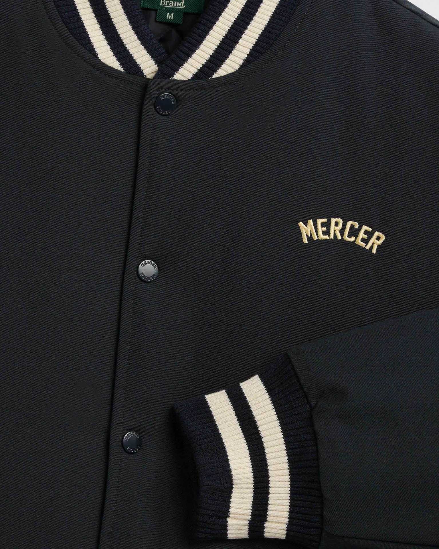 The Mercer Varsity Jacket | Blue