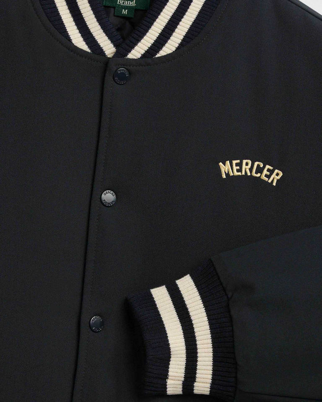 The Mercer Varsity Jacket | Blue