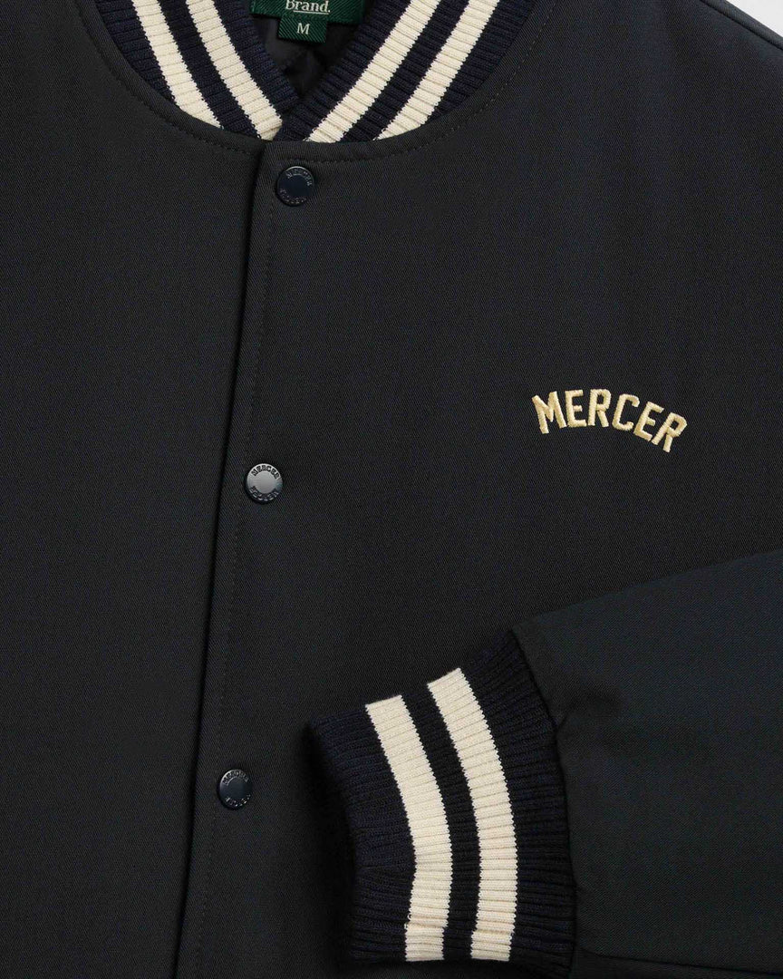 The Mercer Varsity Jacket | Blue