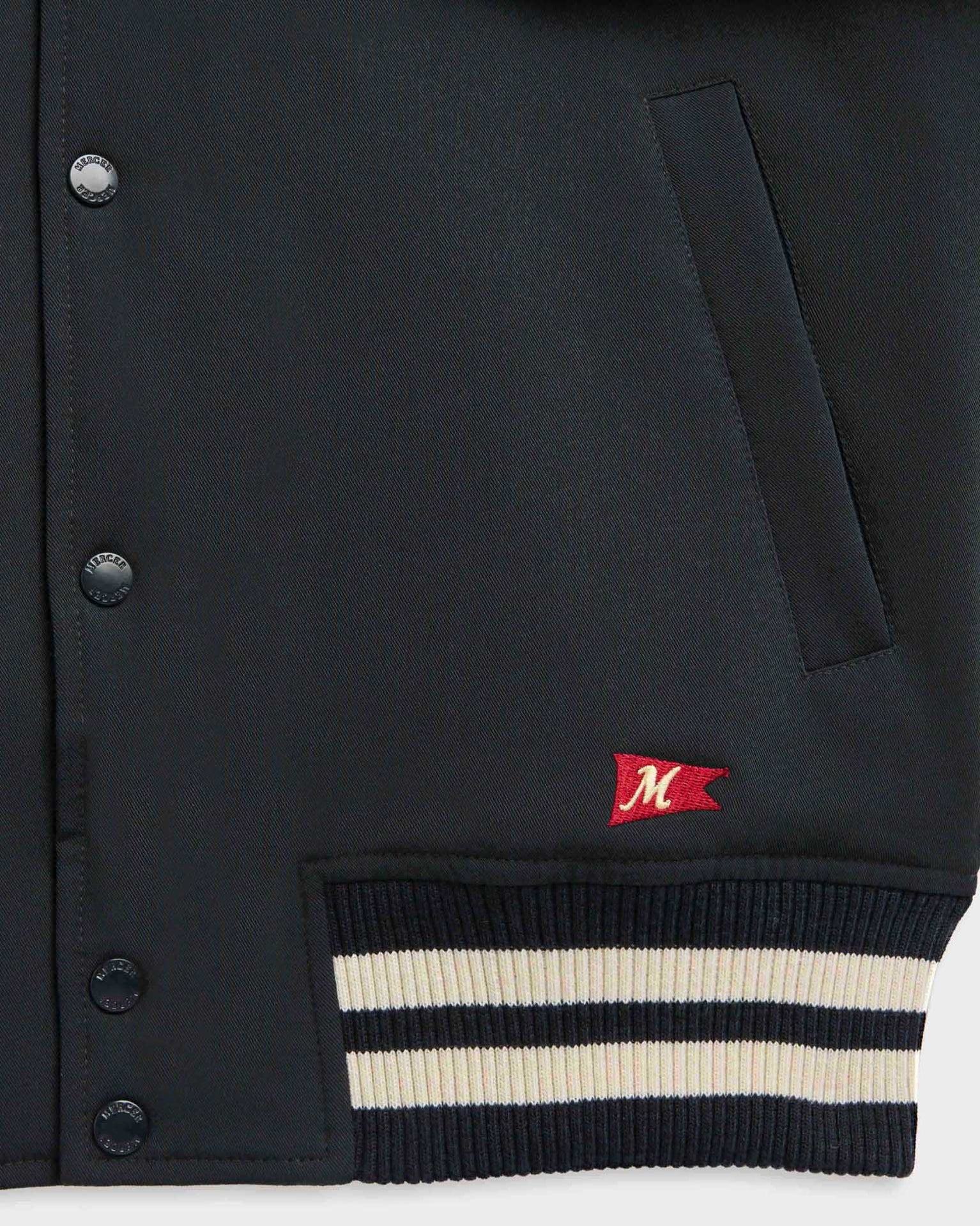 The Mercer Varsity Jacket | Blue