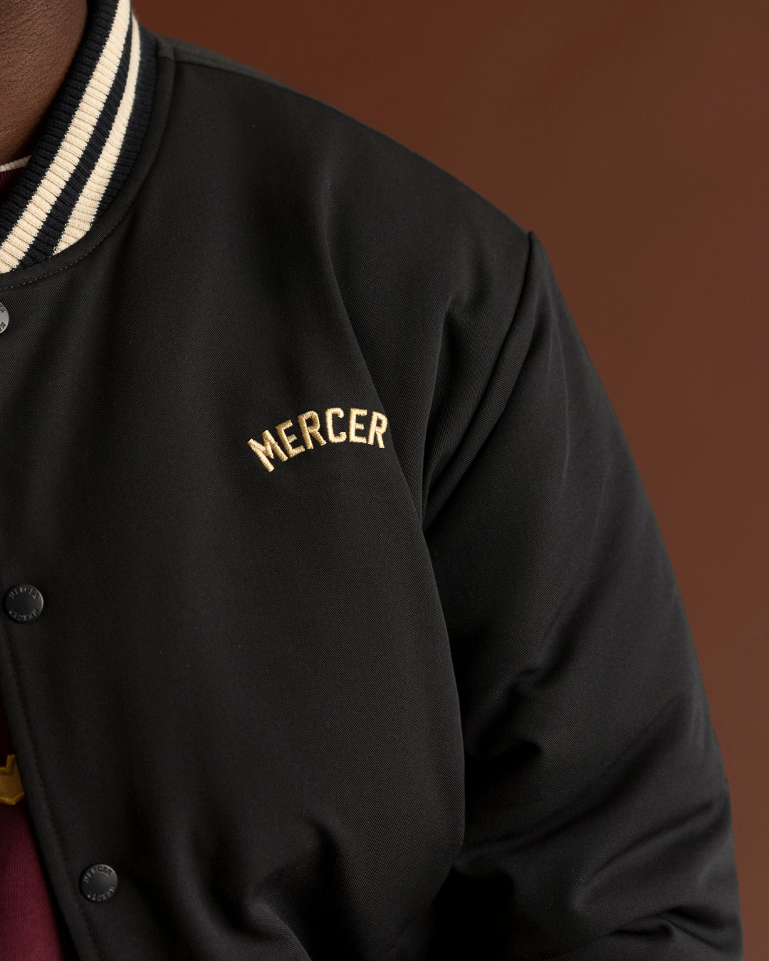 The Mercer Varsity Jacket | Blue