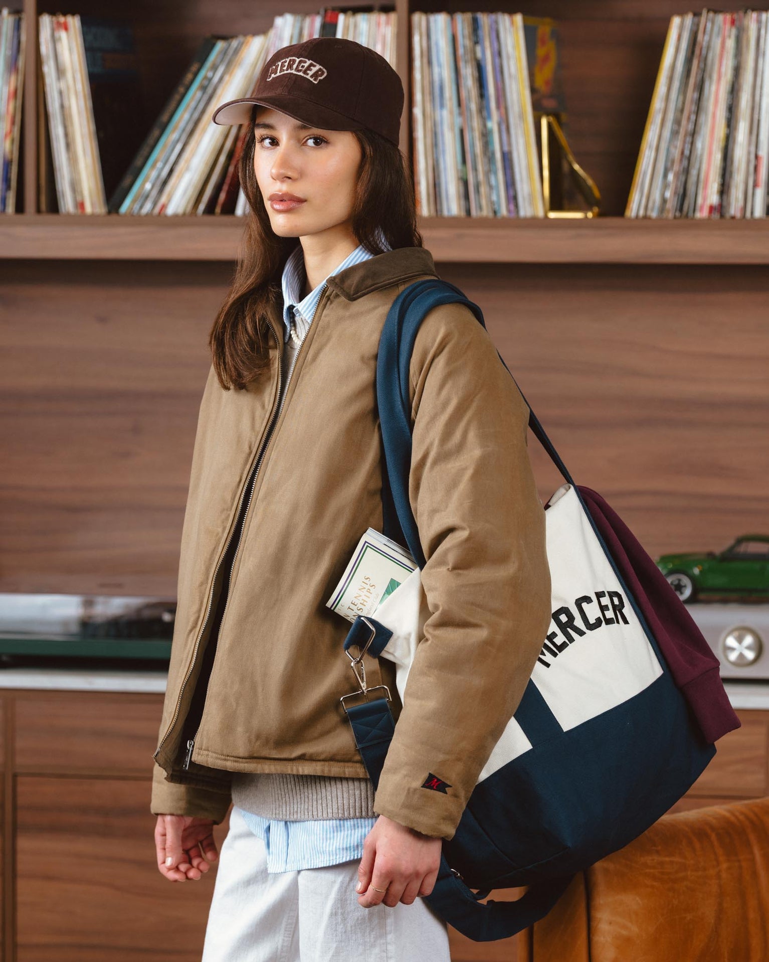 The Mercer Canvas Bag | Off White
