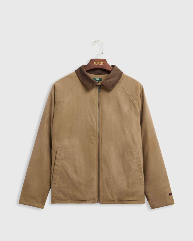 The Mercer Blouson Jacket | Sand