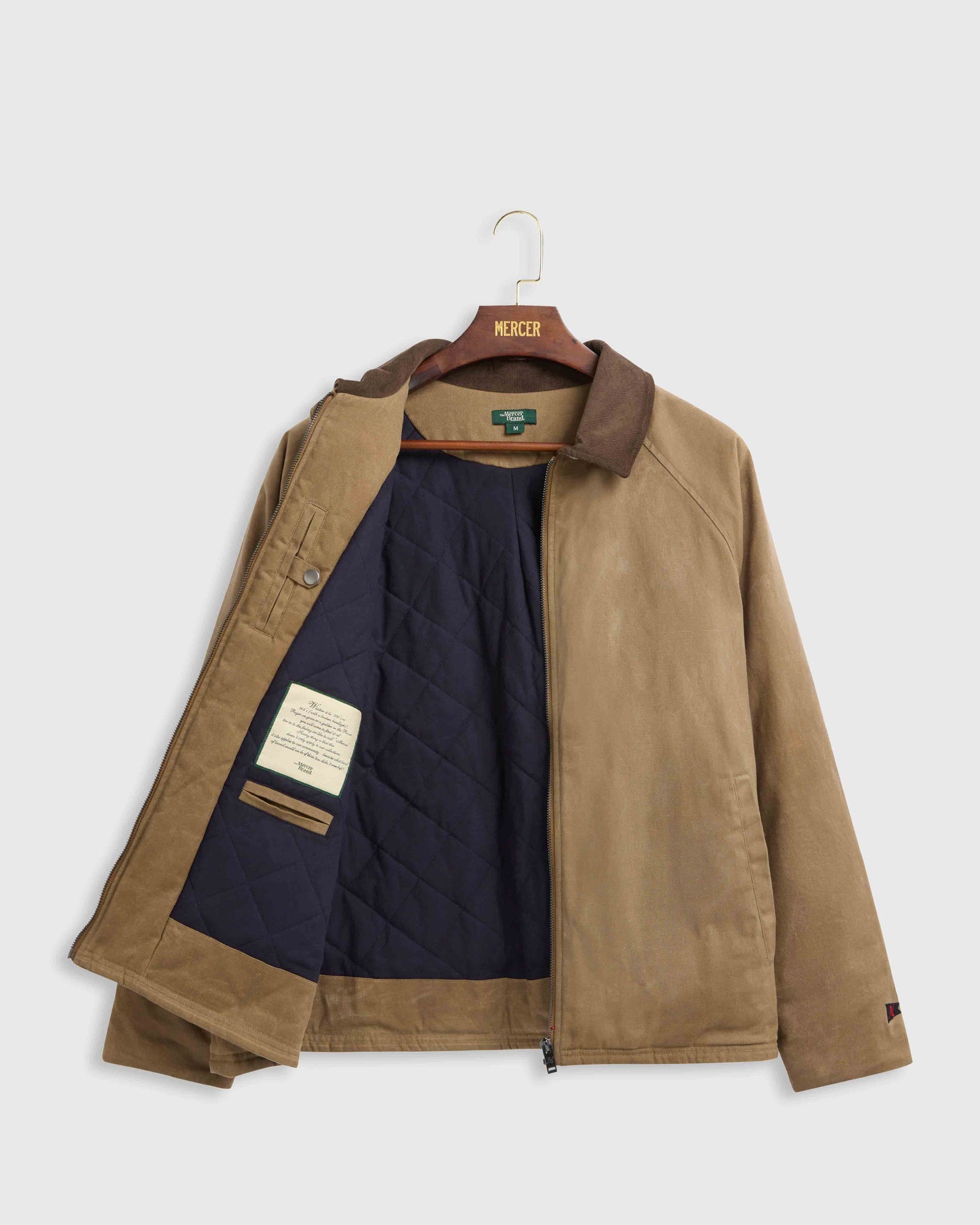 The Mercer Blouson Jacket | Sand