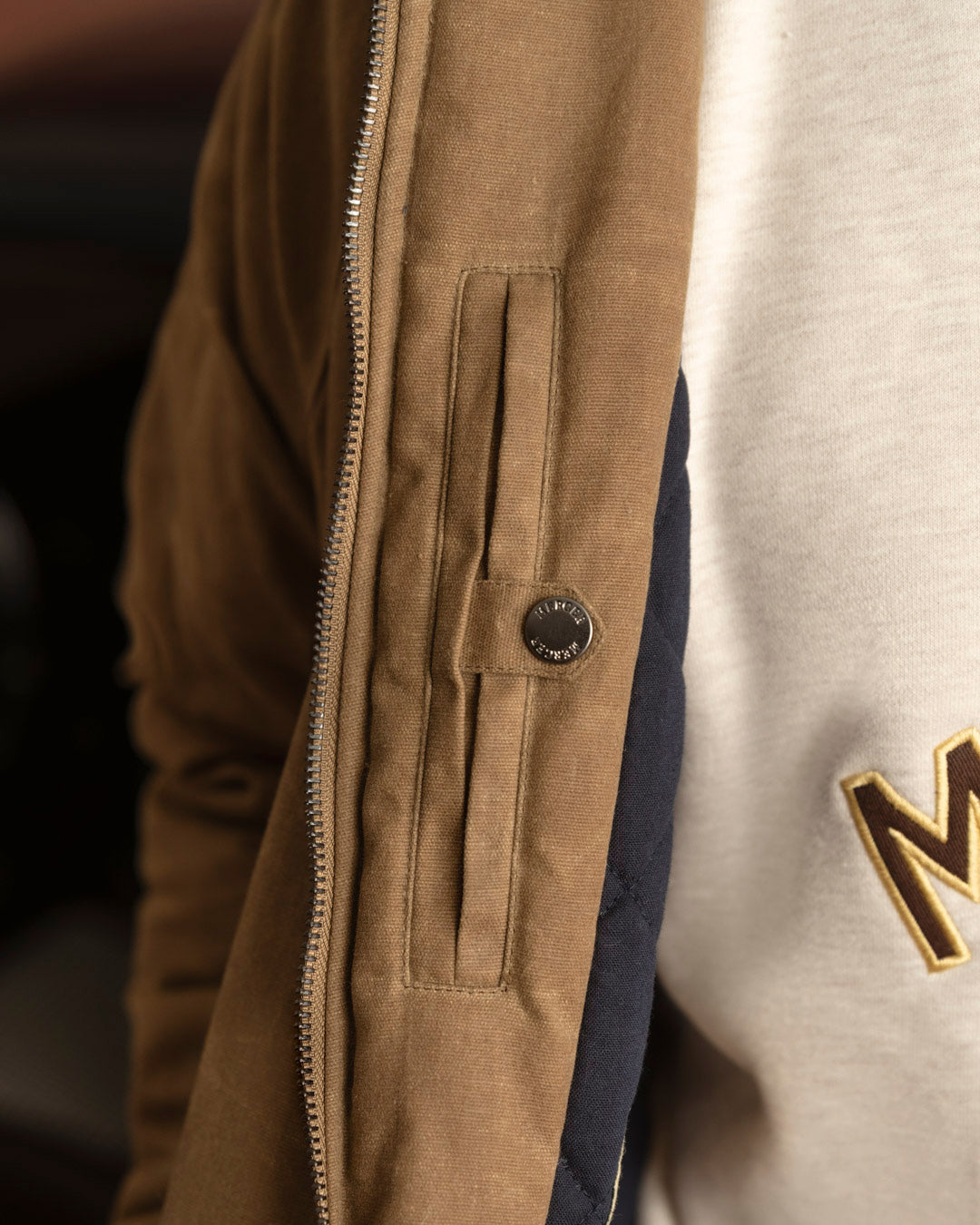 The Mercer Blouson Jacket | Sand