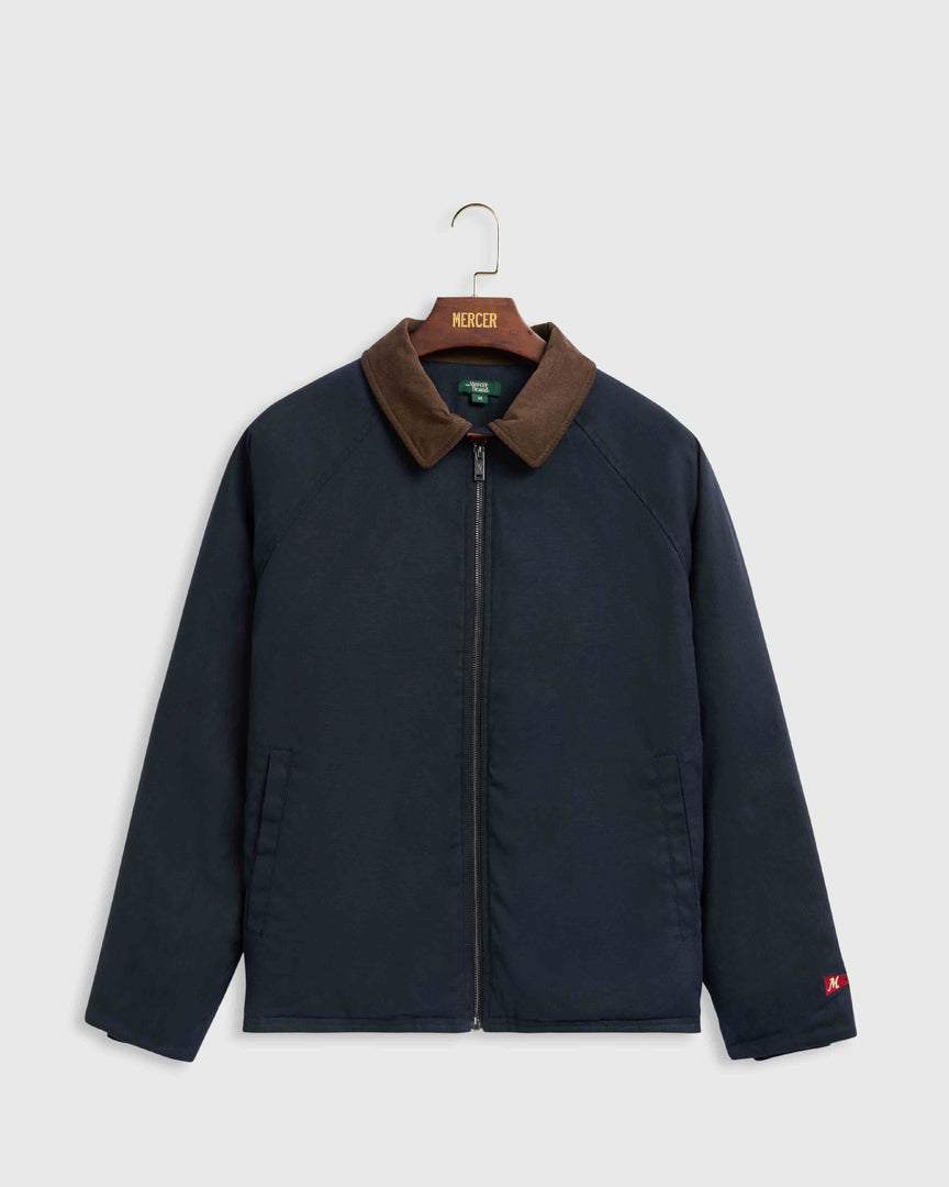 The Mercer Blouson Jacket | Blue