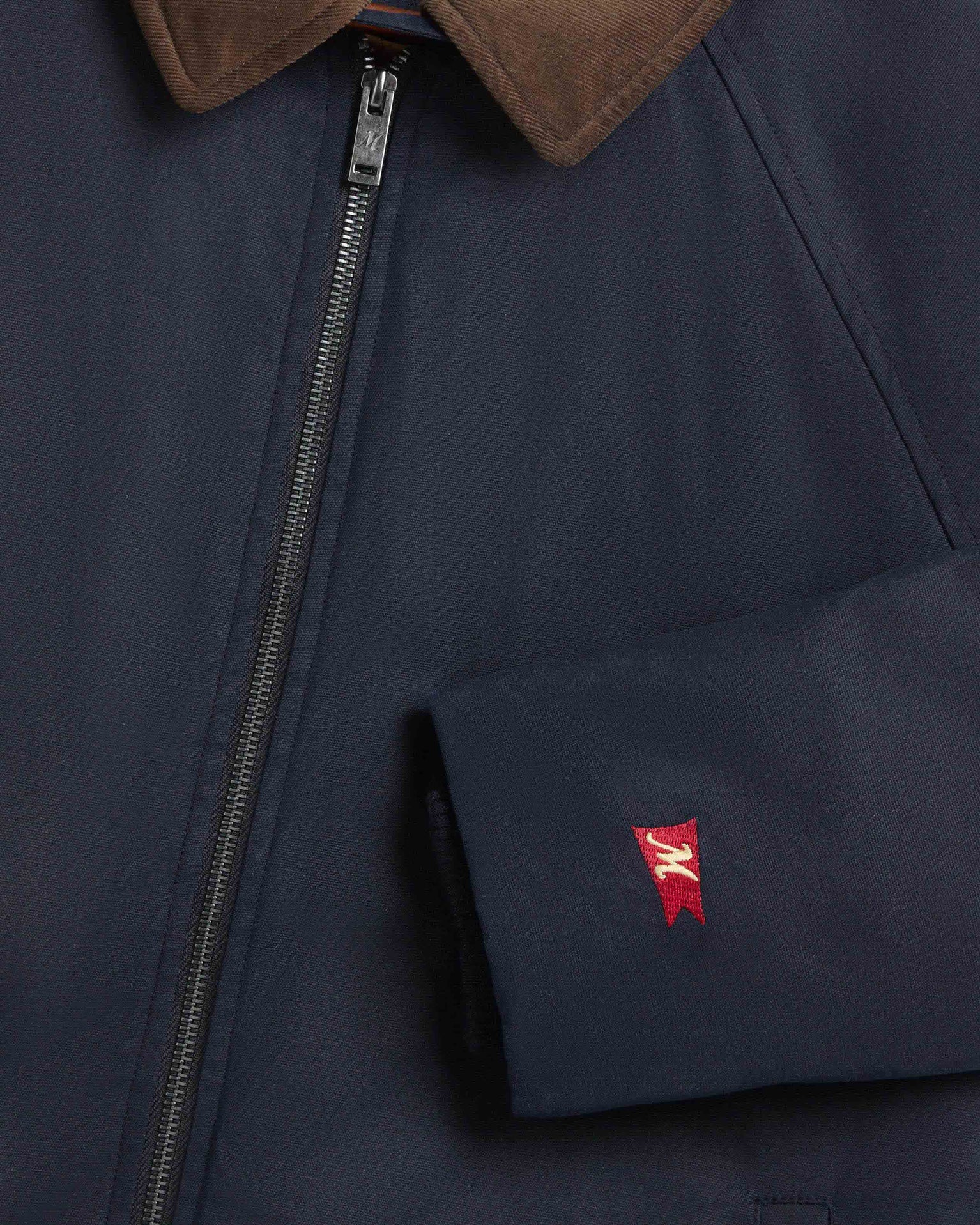 The Mercer Blouson Jacket | Blue