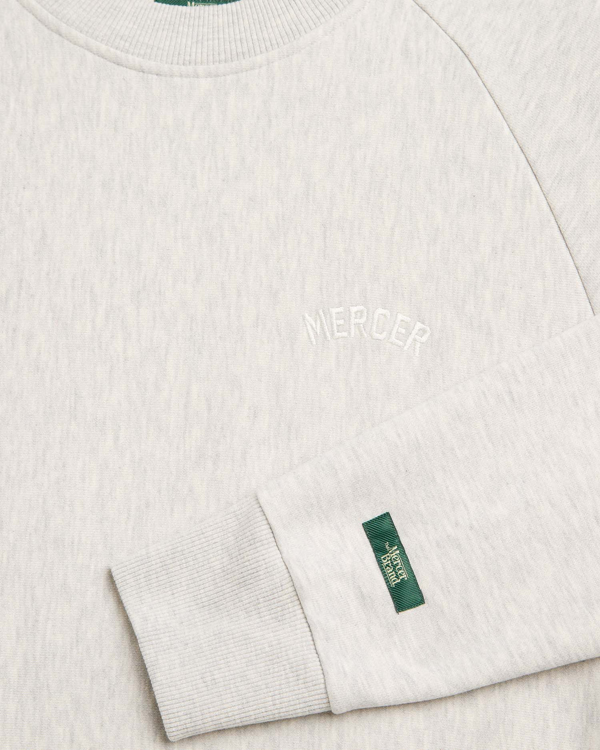 The Mercer Raglan Sweater | Grey