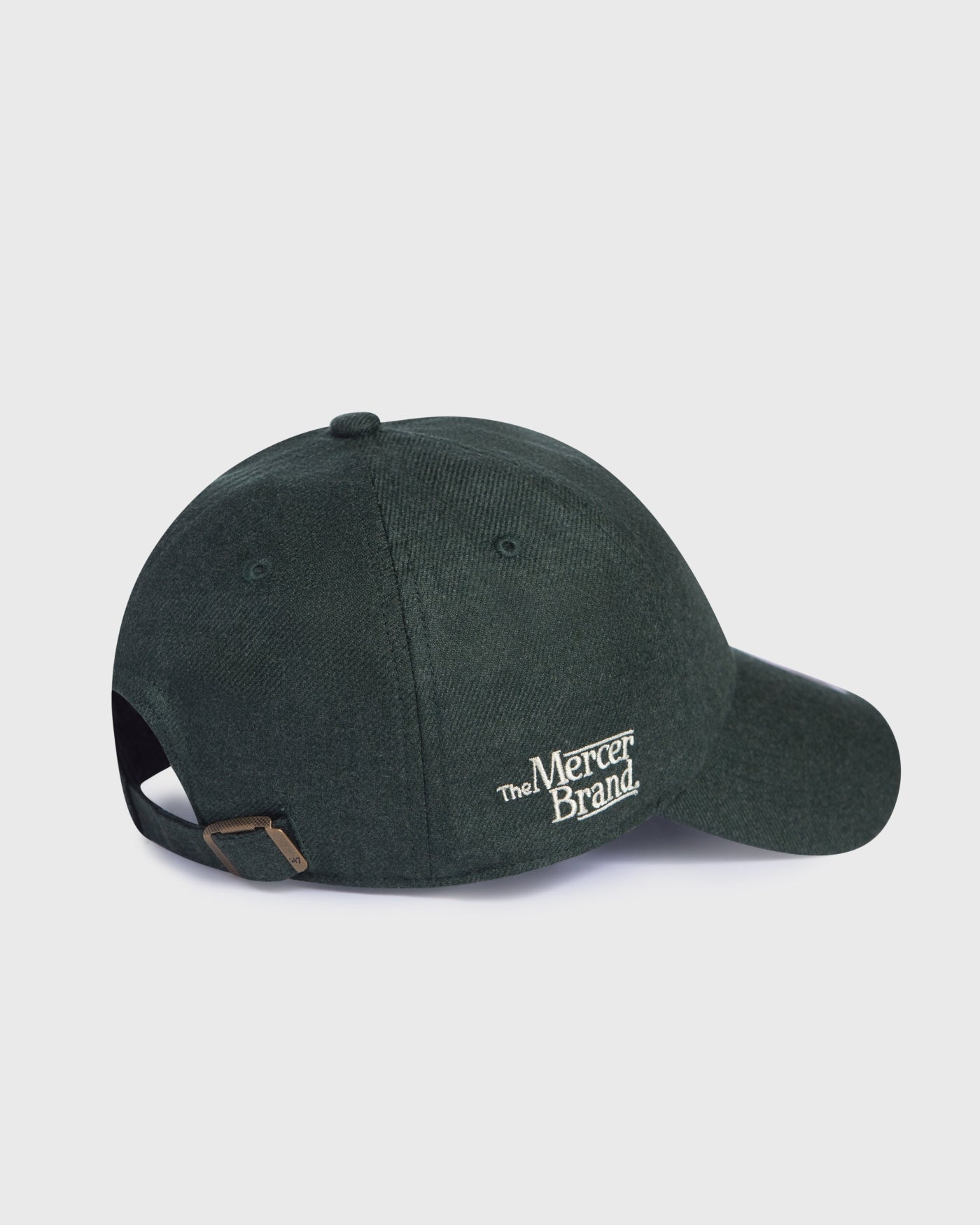 The Mercer Cashmere Athletics cap | Dark Green