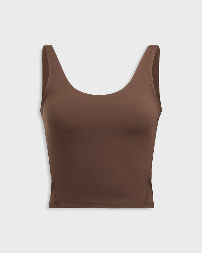 The Mercer Sport Top | Brown