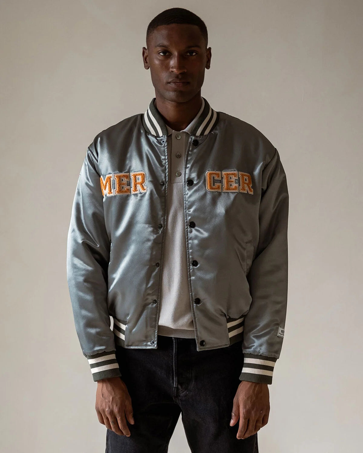 Mercer Varsity Jacket Satin