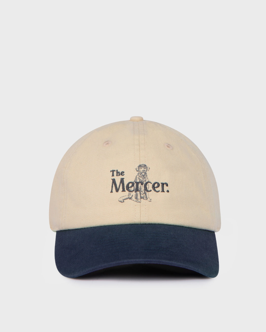 The Mercer Dog Cap | White/Blue
