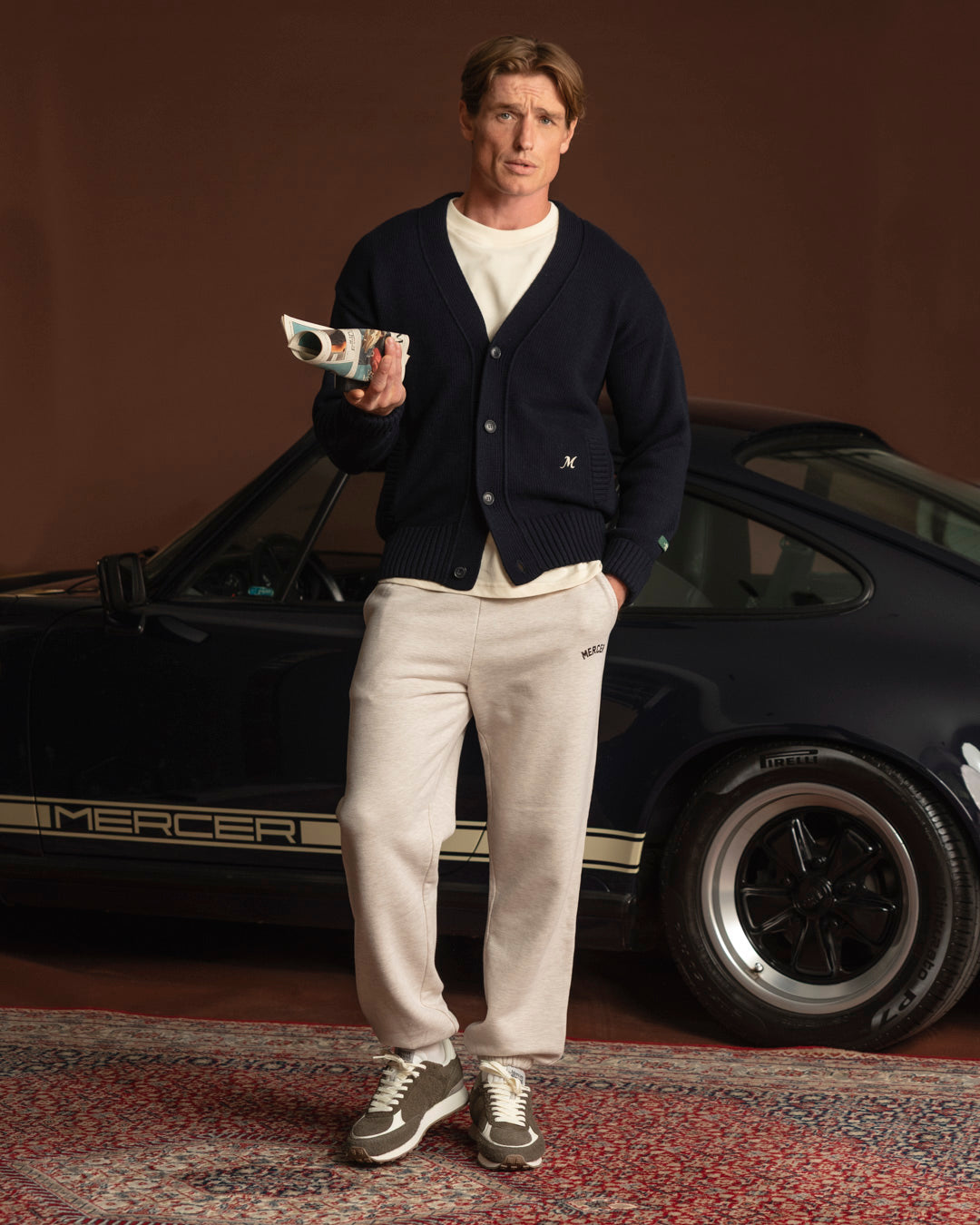 The Re-Racer Vintage | Grey/Brown