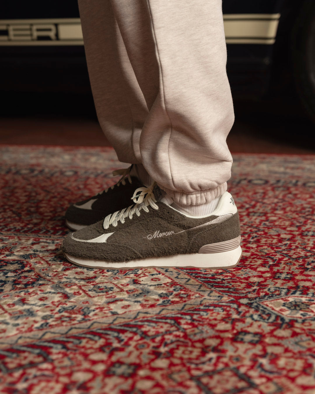The Re-Racer Vintage | Grey/Brown