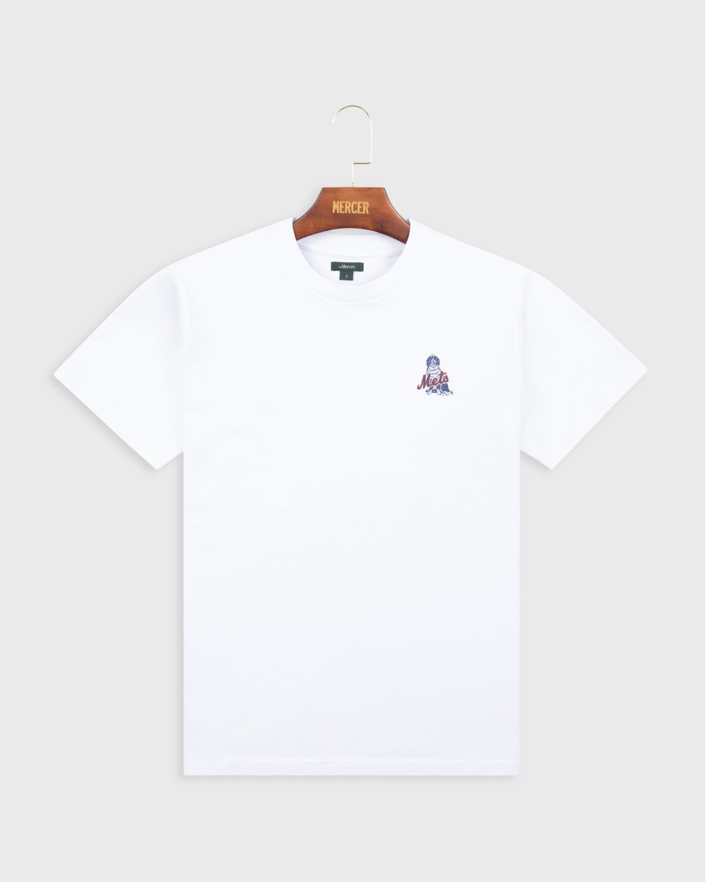 The Mercer New York Mets Dog Tee | White/Orange