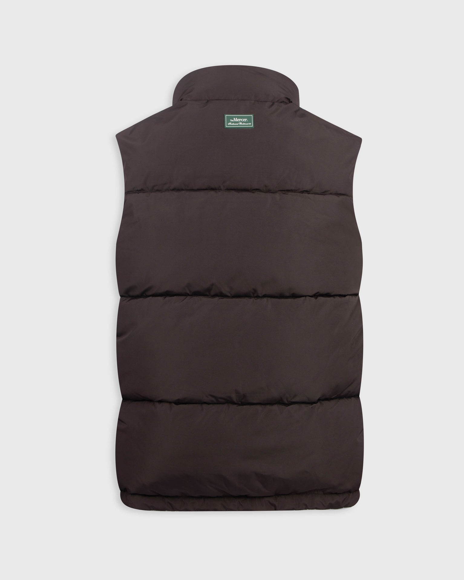 the mercer brand bodywarmer brown product photo front