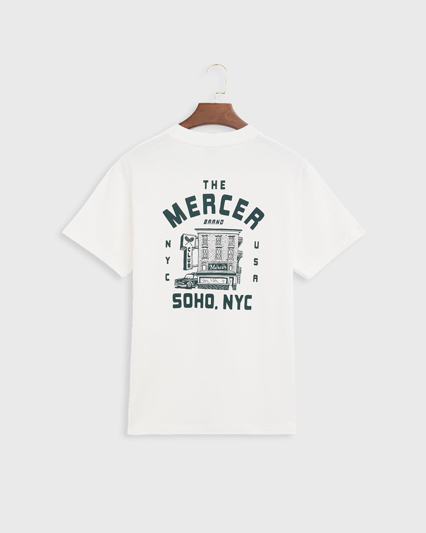 The Mercer Neighborhood Tee | White