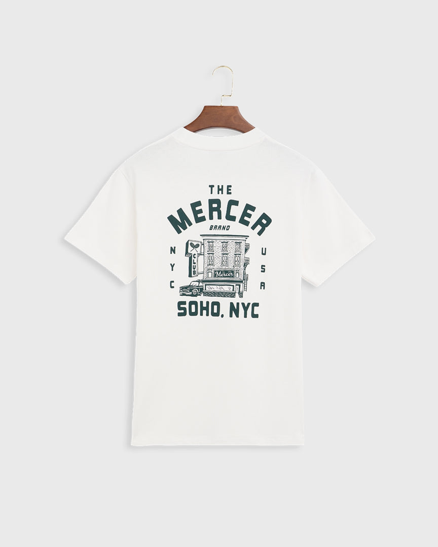 The Mercer Neighborhood Tee | White